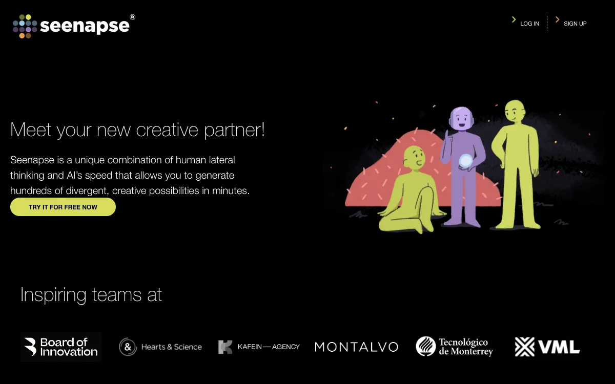 Seenapse: Unleashing Your Creativity with AI