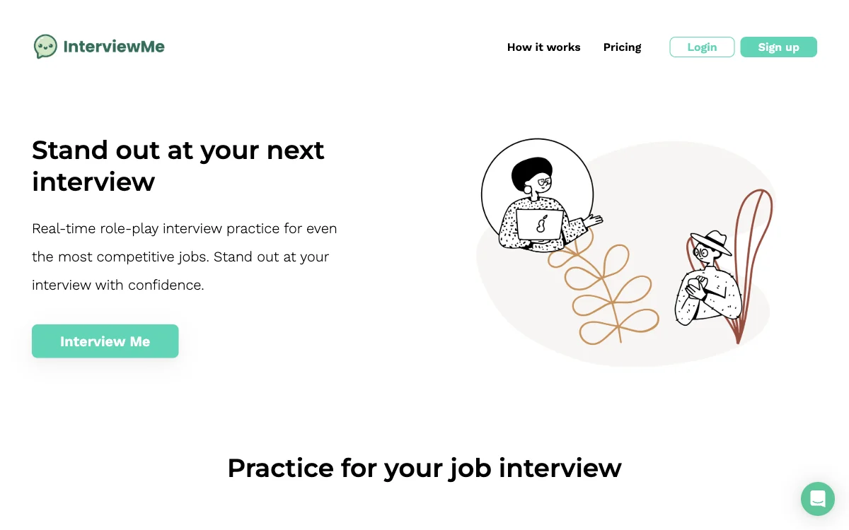 InterviewMe - Practica tus Entrevistas de Trabajo con IA