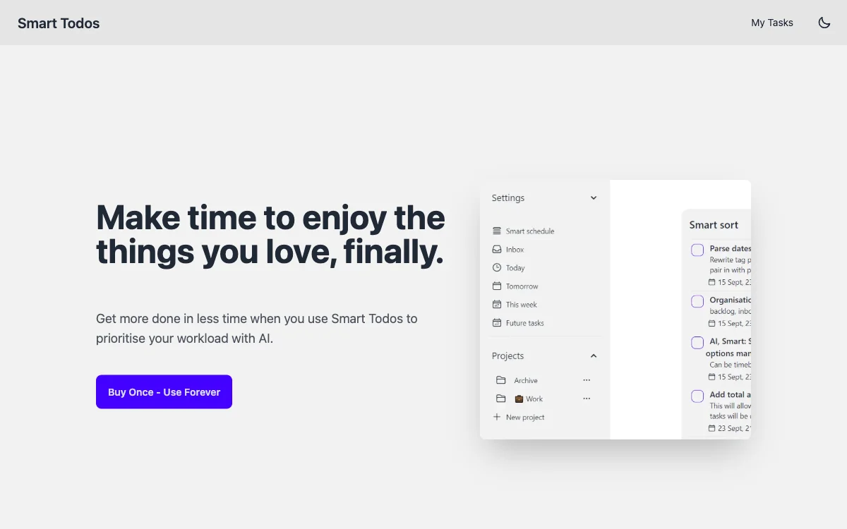Smart Todos: Boost Your Productivity with AI Scheduling