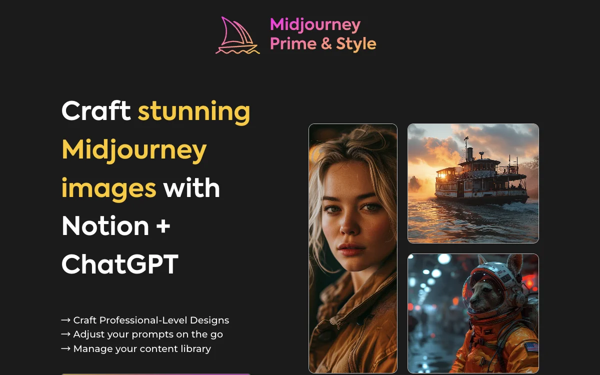 Notion Midjourney Template: Transform Your Creativity