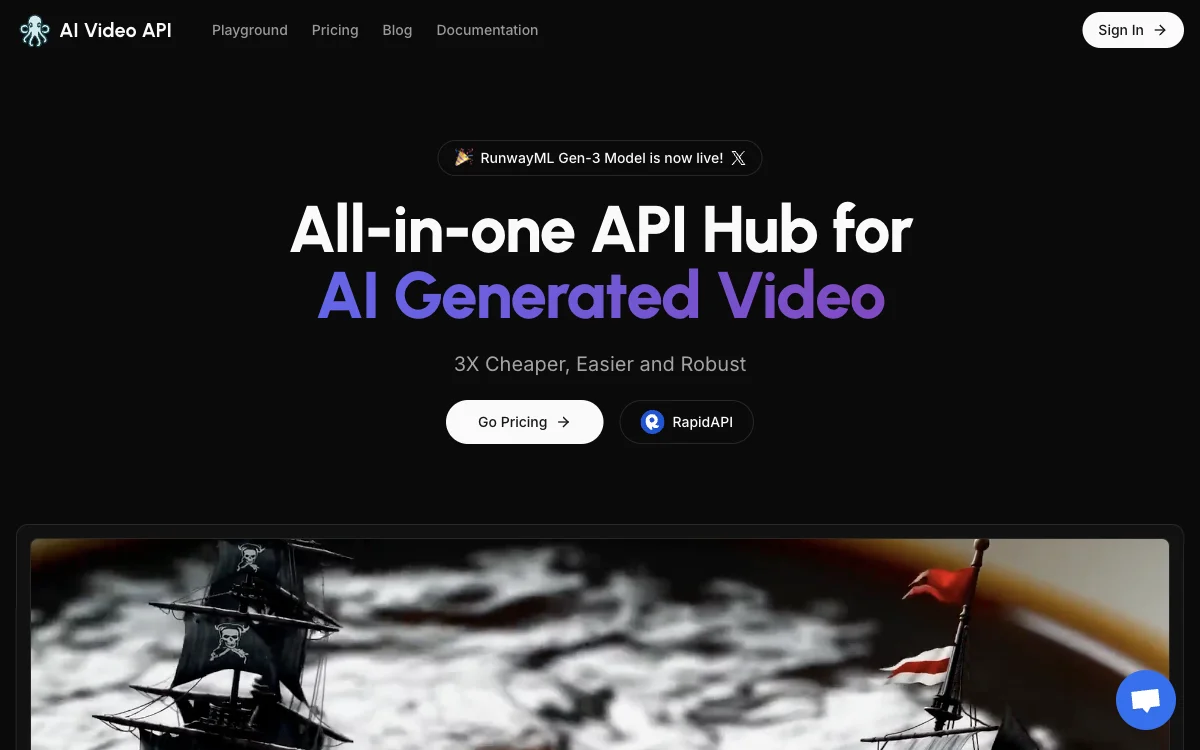 AI Video API：全面AI生成视频解决方案