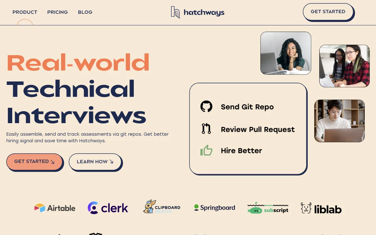 Hatchways: Streamline Technical Interviews and Boost Hiring Signals with AI