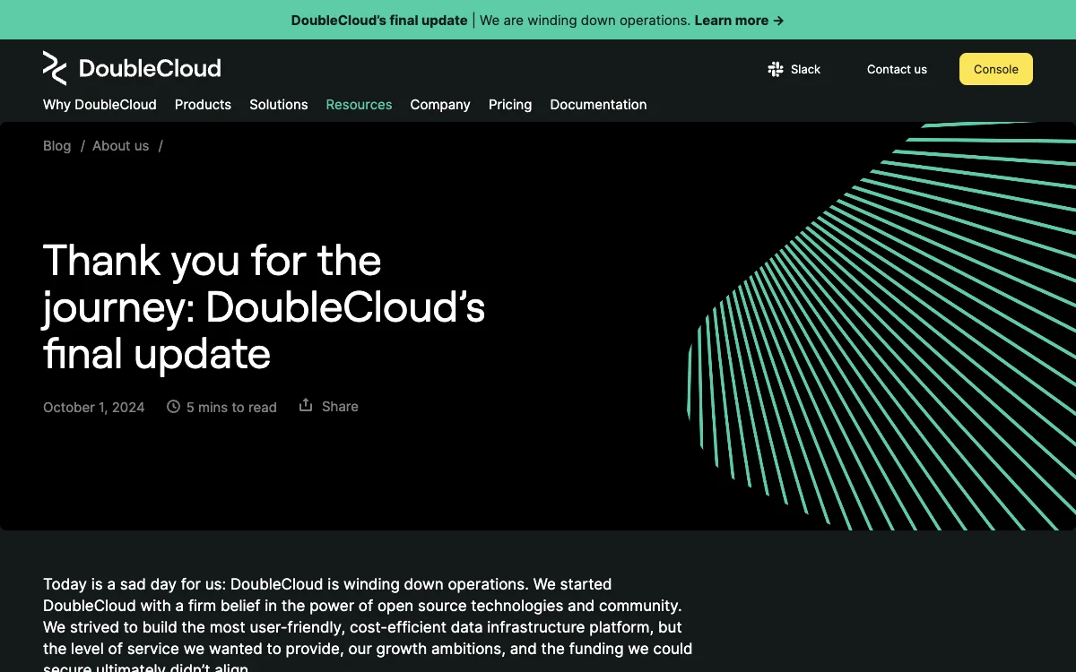 DoubleCloud: Build Data Analytics Infrastructure Swiftly & Manage It Efficiently