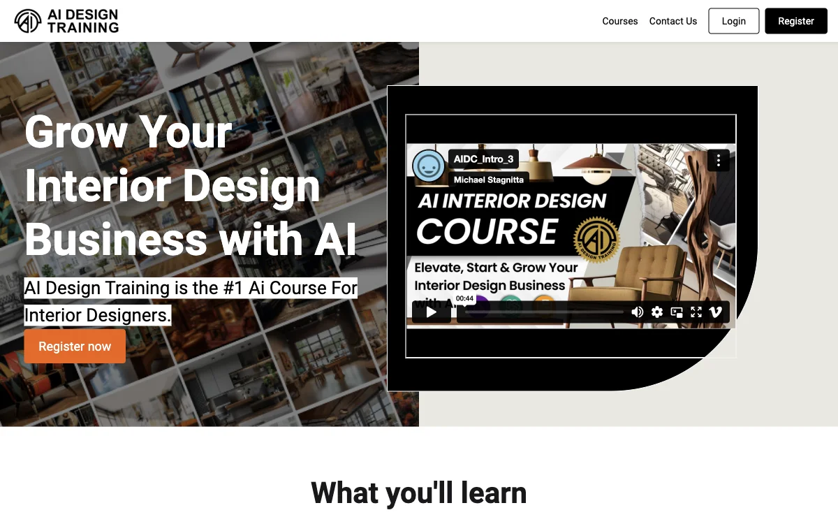 AI Design Training: Empower Your Interior Design Business with AI