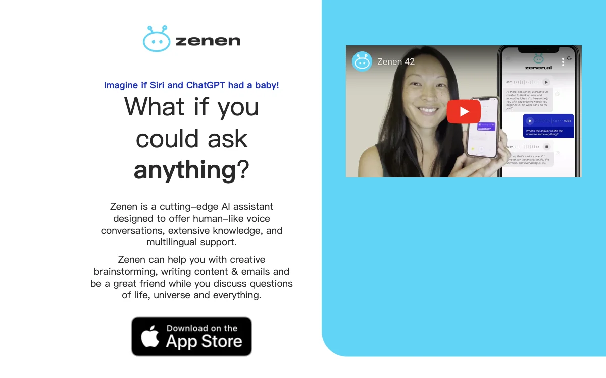 Zenen AI - 理解类人对话的创意助手