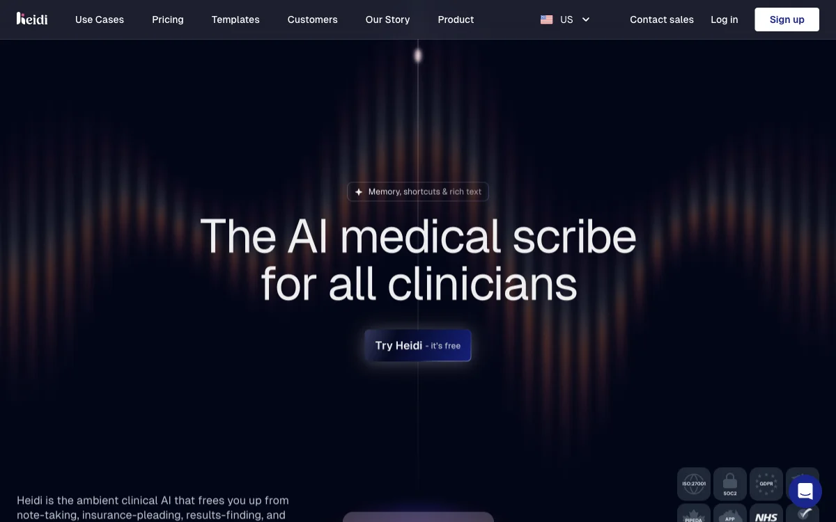 Heidi Health: AI-Powered Medical Scribe for Enhanced Patient Care