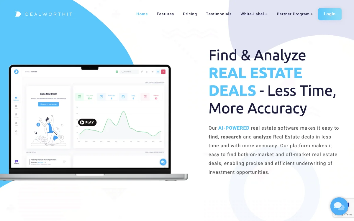 DealWorthIt: AI-Powered Real Estate Underwriting Software for Quick and Accurate Deals