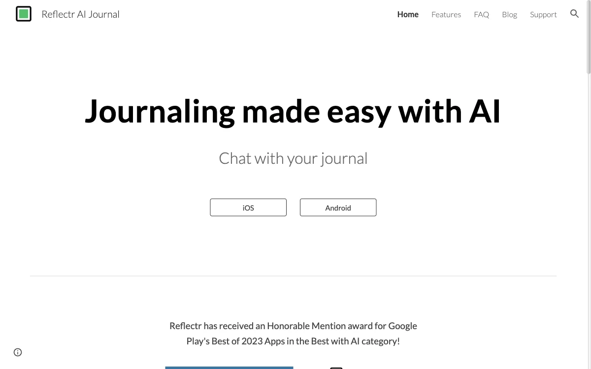 Reflectr AI Journal: Revolutionizing Journaling with AI Insights