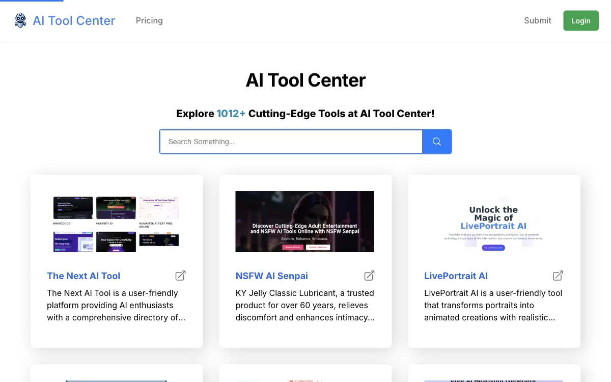 AI Tool Center: Your Gateway to a Vast Array of AI Tools