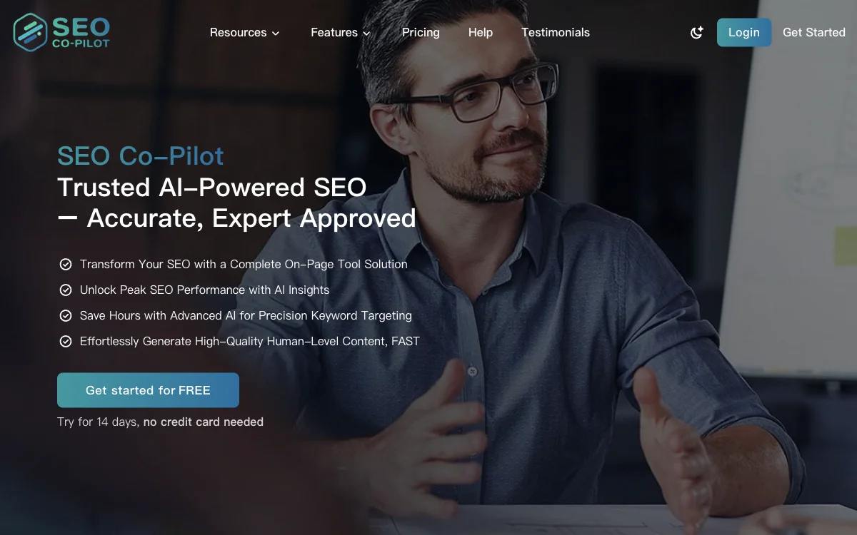 SEO Co-Pilot: AI-Powered On-Page SEO Optimization & Content Generation for Unmatched Results