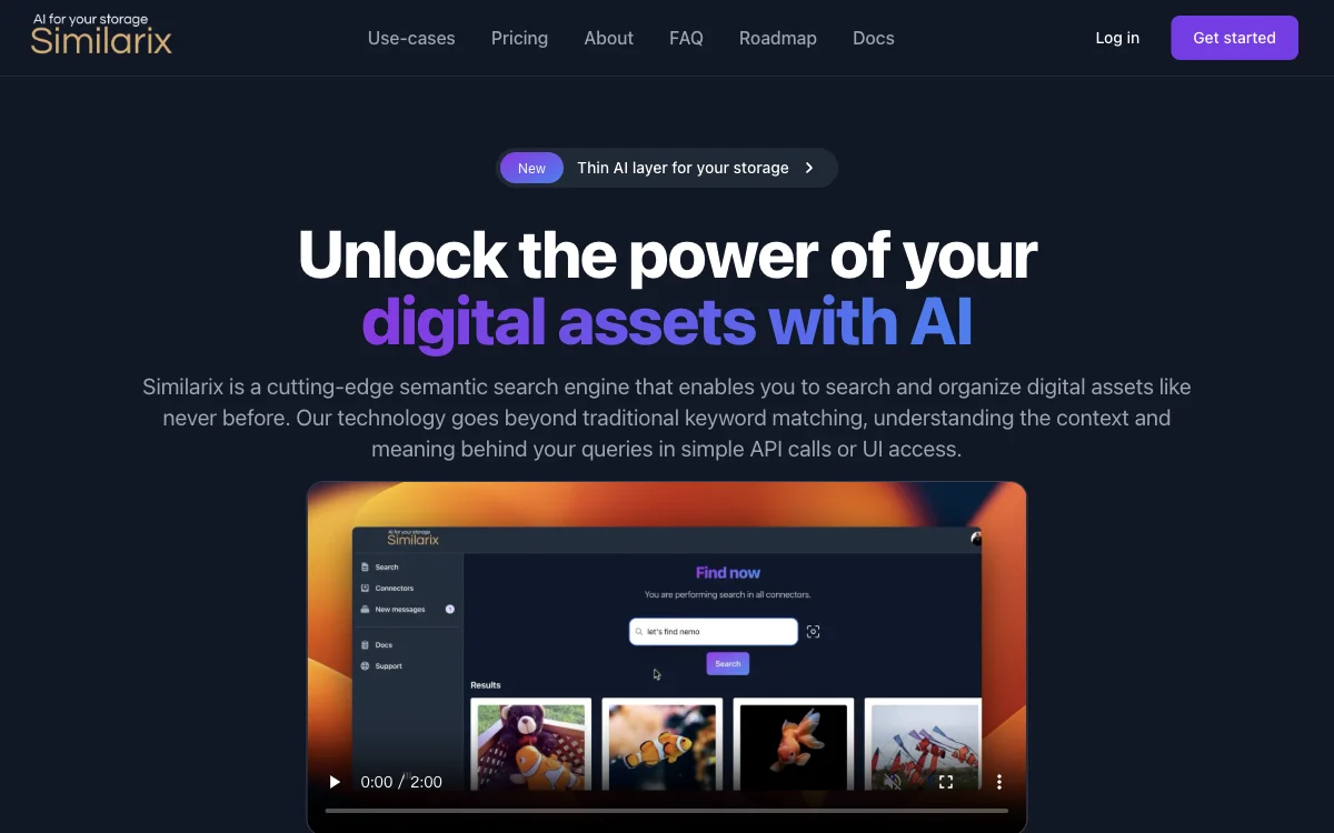 Similarix: Unlock the Power of AI for Digital Asset Management