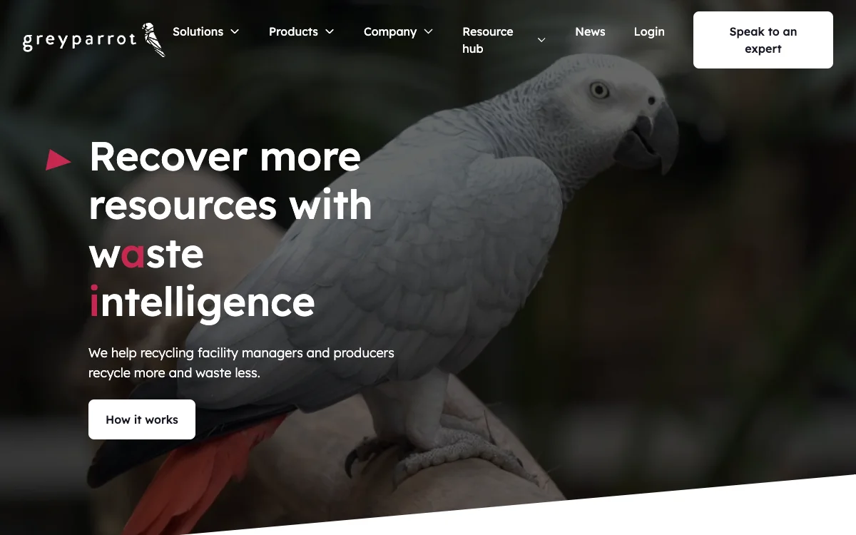 Greyparrot: Revolutionizing Waste Analytics with AI