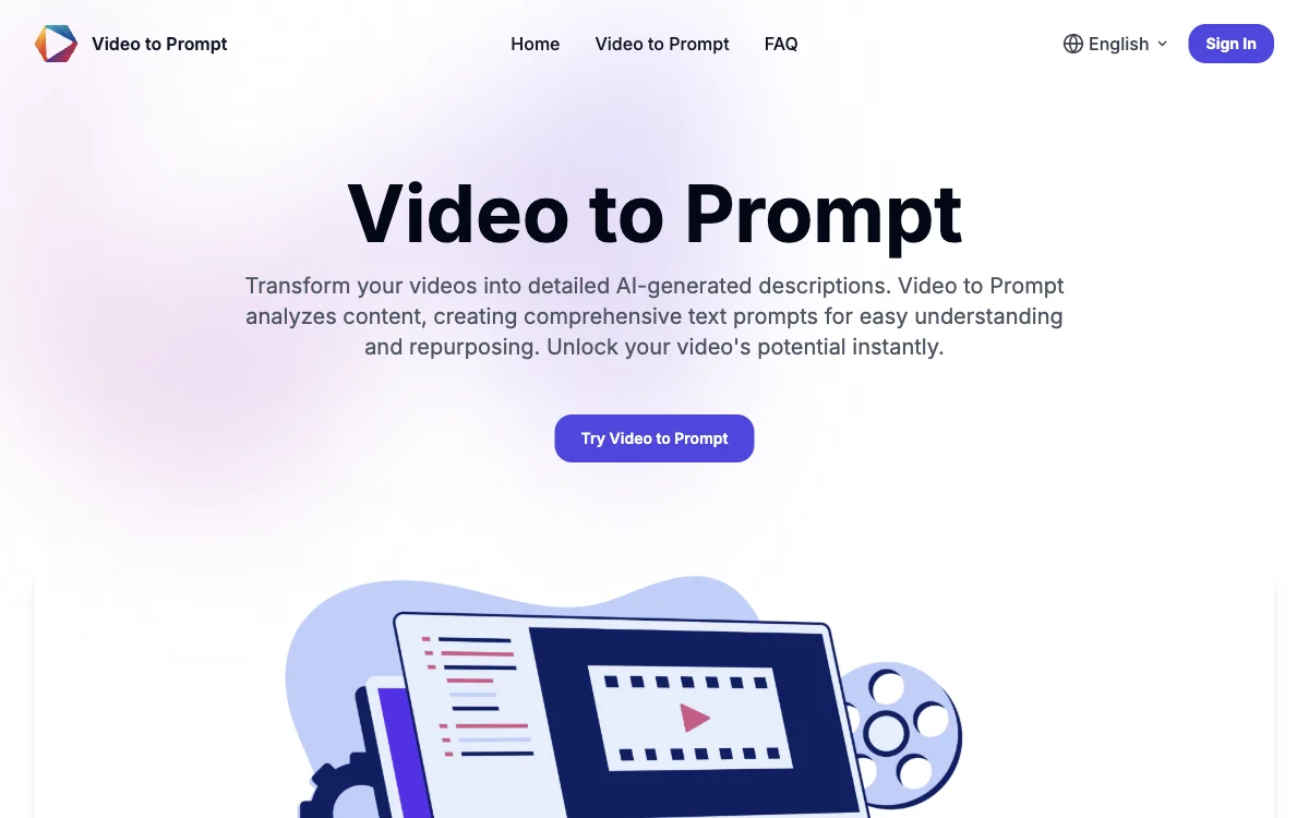 Video to Prompt: Transform Videos with AI Descriptions