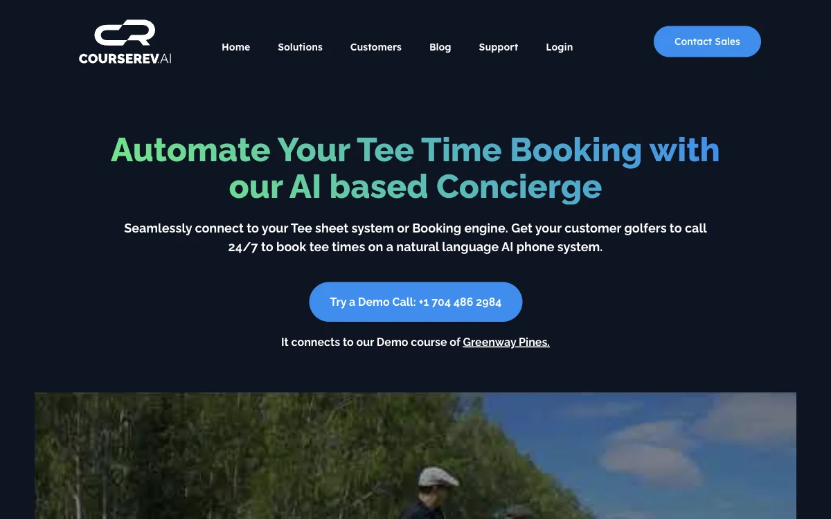 Streamline Golf Course Management with CourseRev.Ai's AI Technology