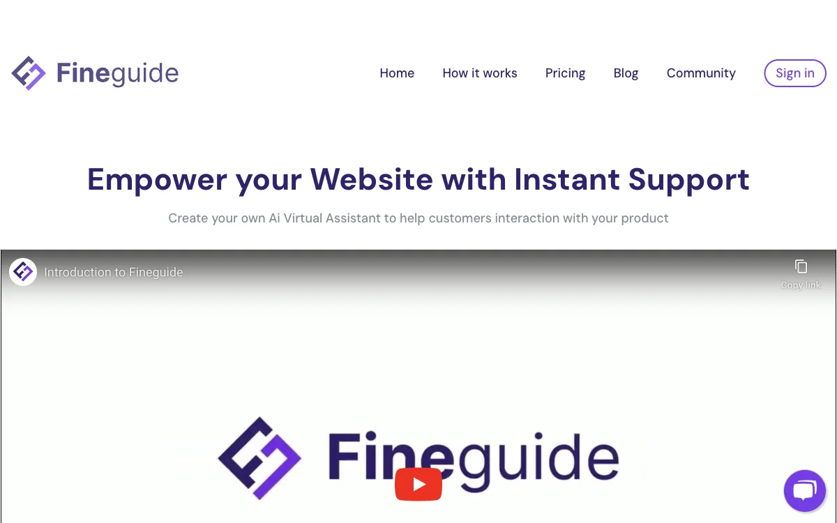 Fineguide.ai: Empowering Businesses with AI Virtual Assistants