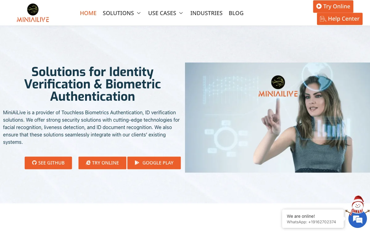 MiniAiLive: Advanced Identity Verification & Biometric Authentication