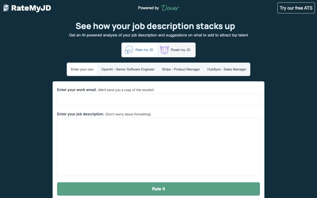 RateMyJD: Enhance Your Job Descriptions with AI