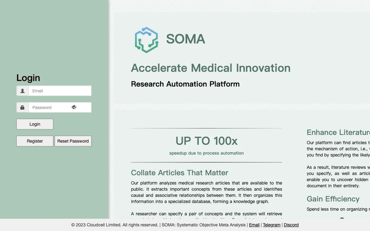 SOMA Accelerate: Платформа для автоматизации медицинских исследований, ускоряющая работу и упрощающая анализ