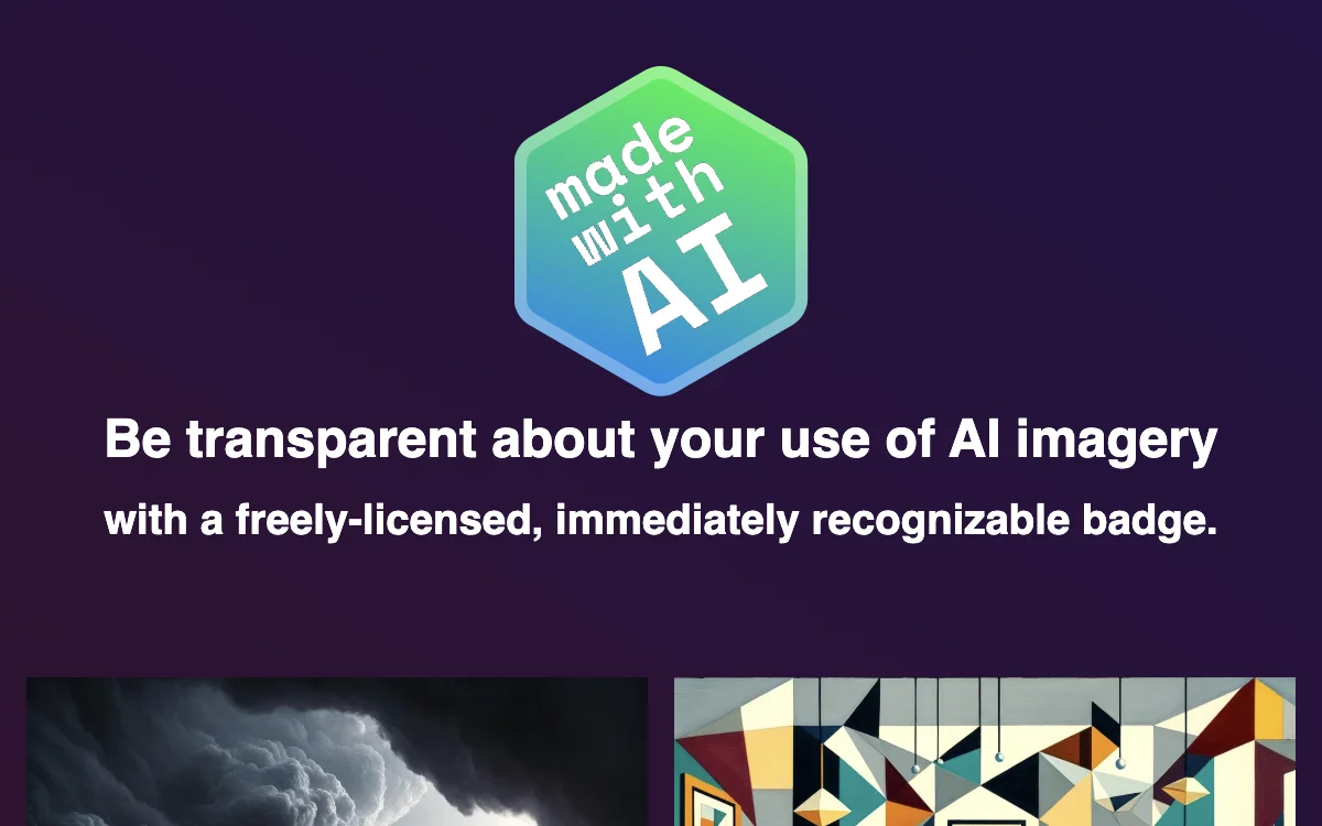 AI Badge: Making AI Imagery Transparent