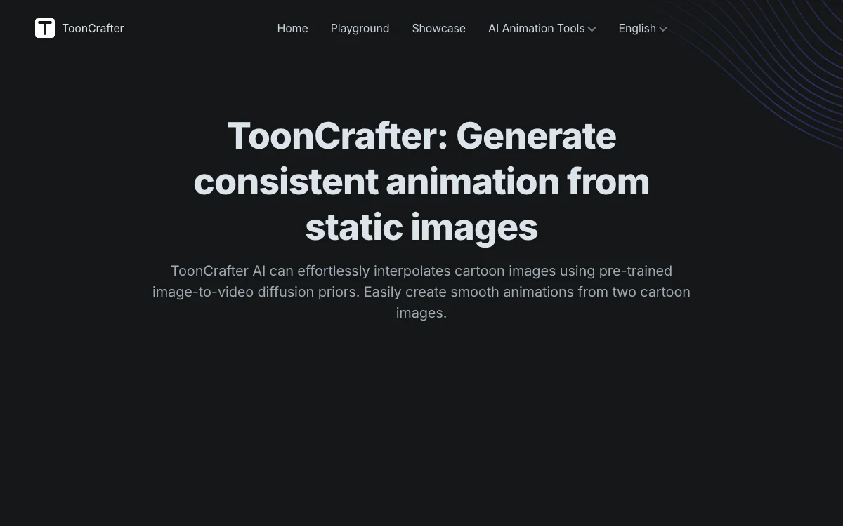 ToonCrafter: Transform Static Images into Dynamic Animations