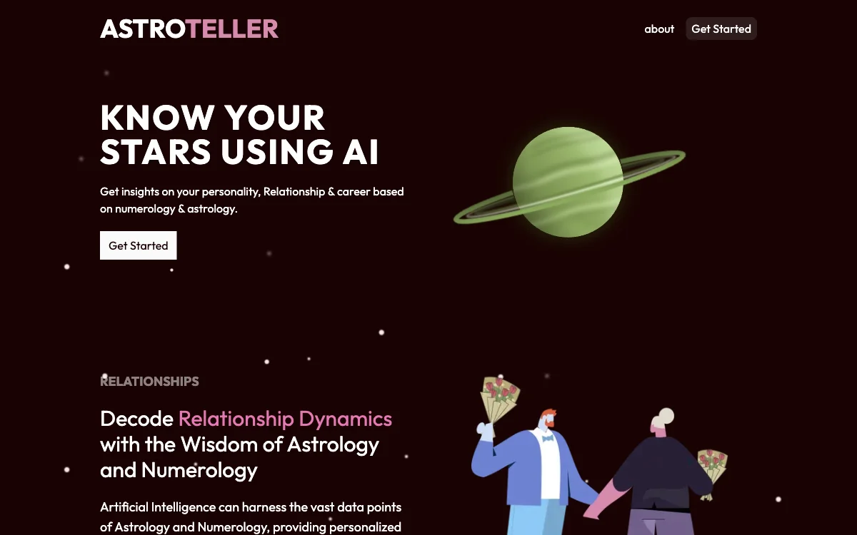 AstroTeller - Conheça suas Estrelas com AI