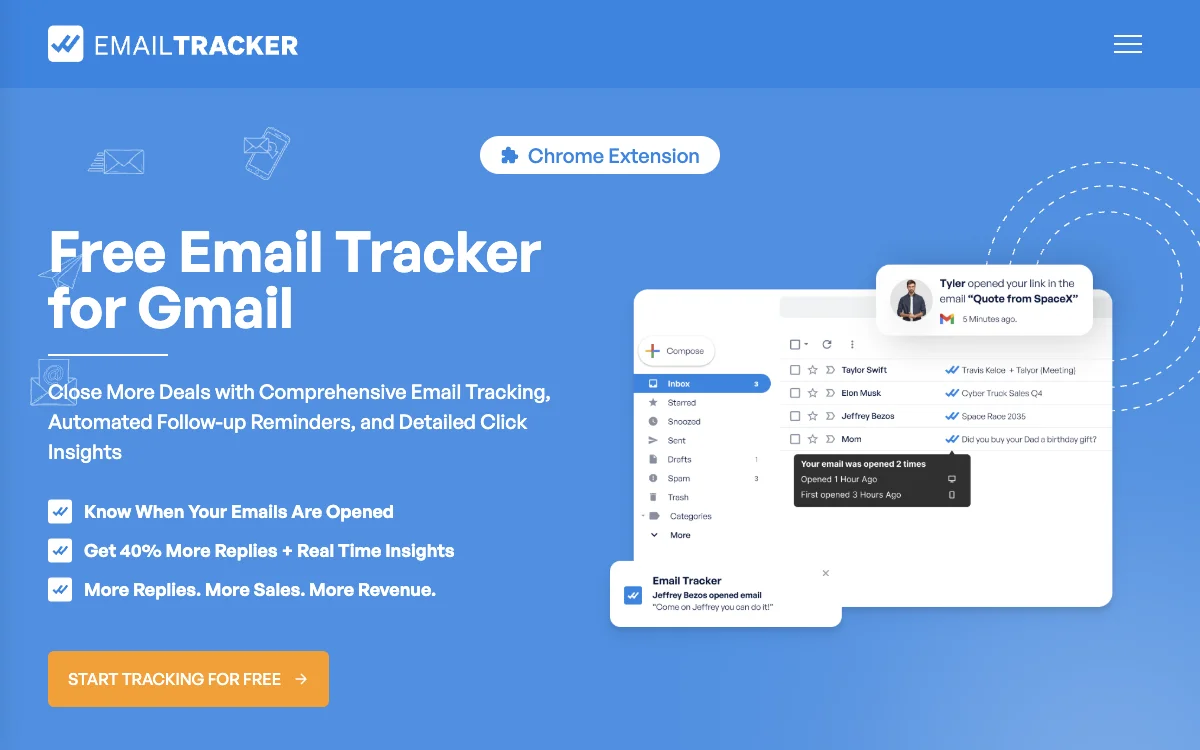 Email Tracker: Enhance Email Effectiveness with AI