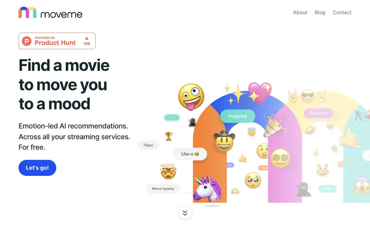 moveme.tv : Des recommandations de films basées sur vos émotions