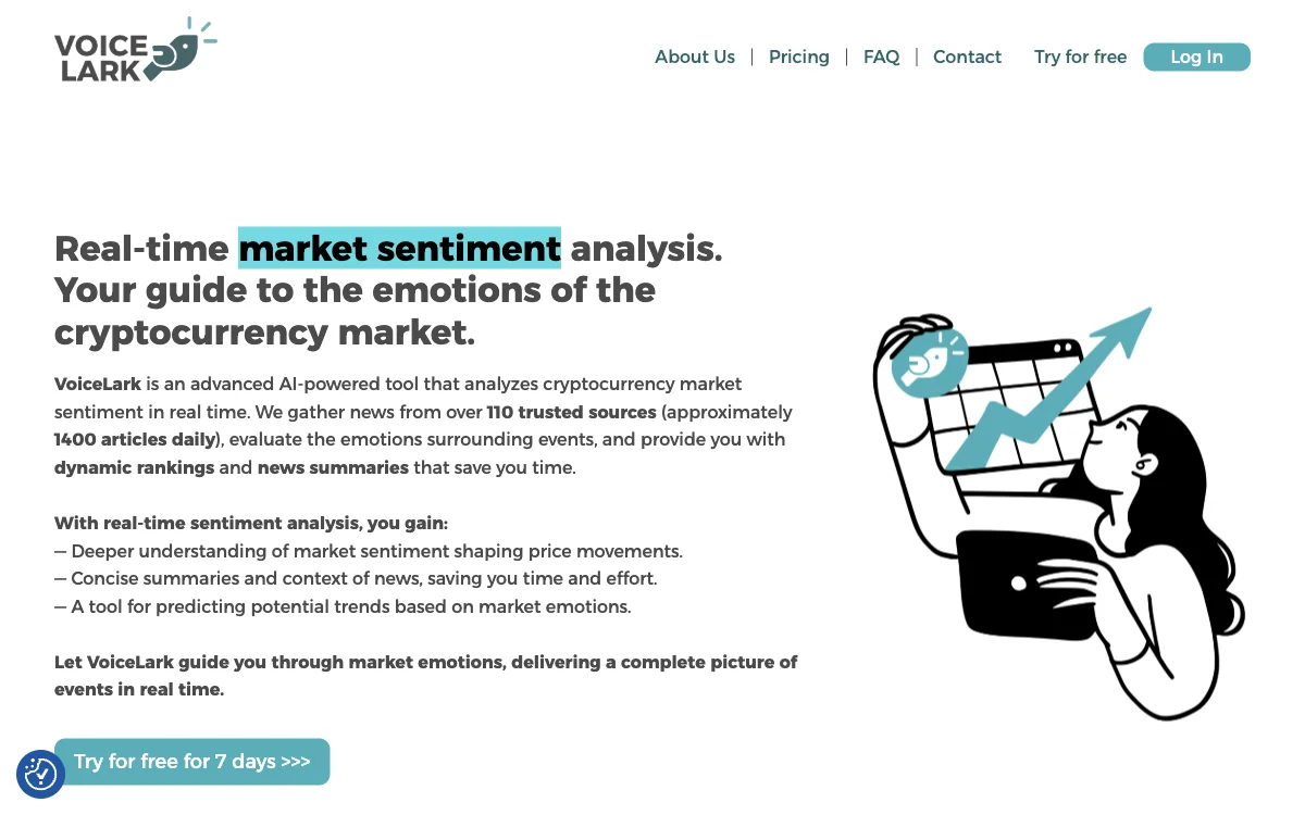 VoiceLark: Unleashing Insights in Crypto Market Sentiment