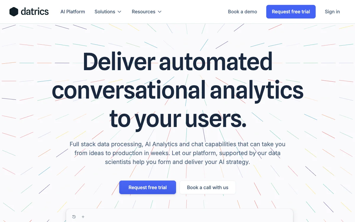 Datrics AI: Unlock Automated Analytics and Formulate Effective AI Strategies