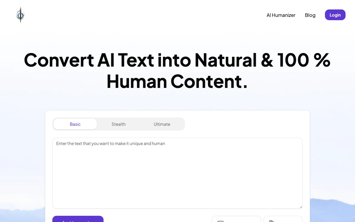 Humanize Text: Convert AI to 100% Human Text Easily