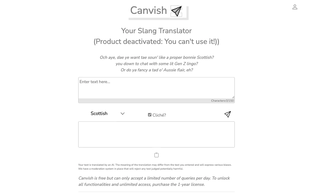 Canvish：助力语言风格转换的AI俚语翻译器