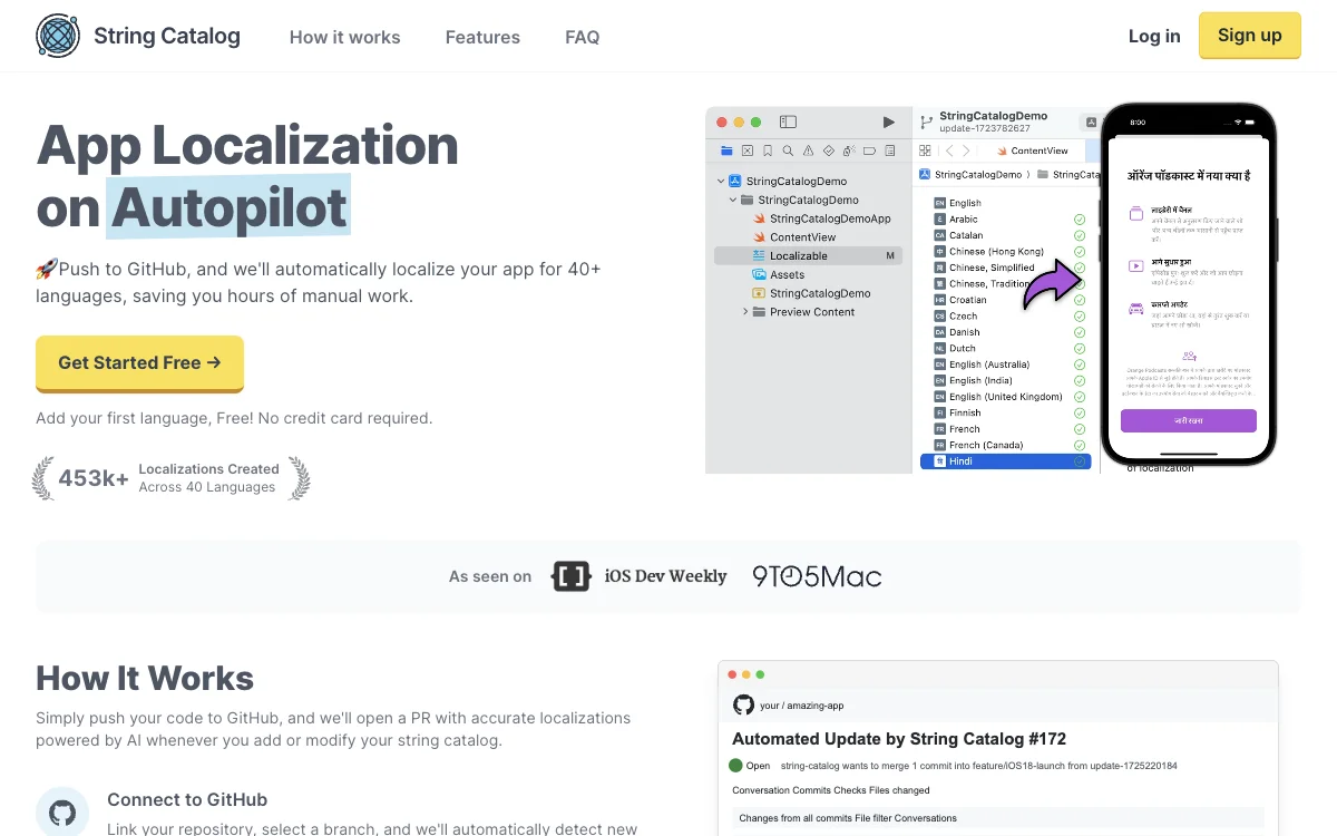 String Catalog: Effortless App Localization with AI