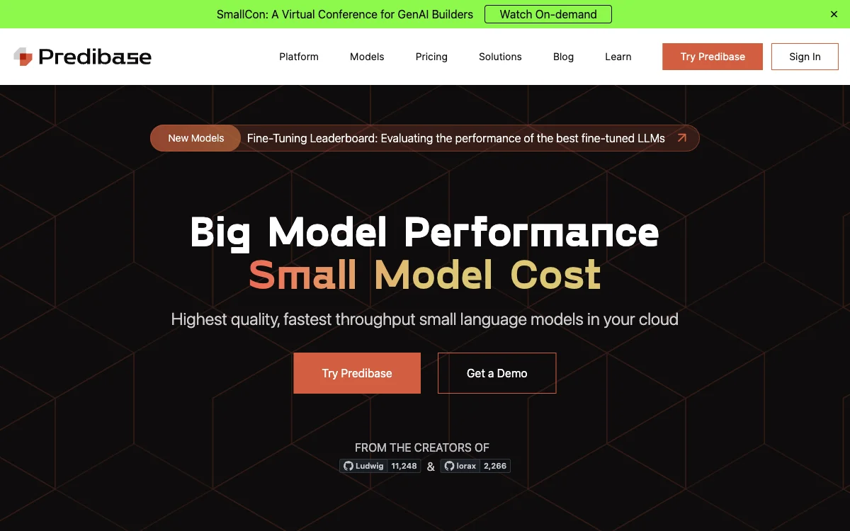 Predibase: Empowering Fine-Tuning and Serving of LLMs