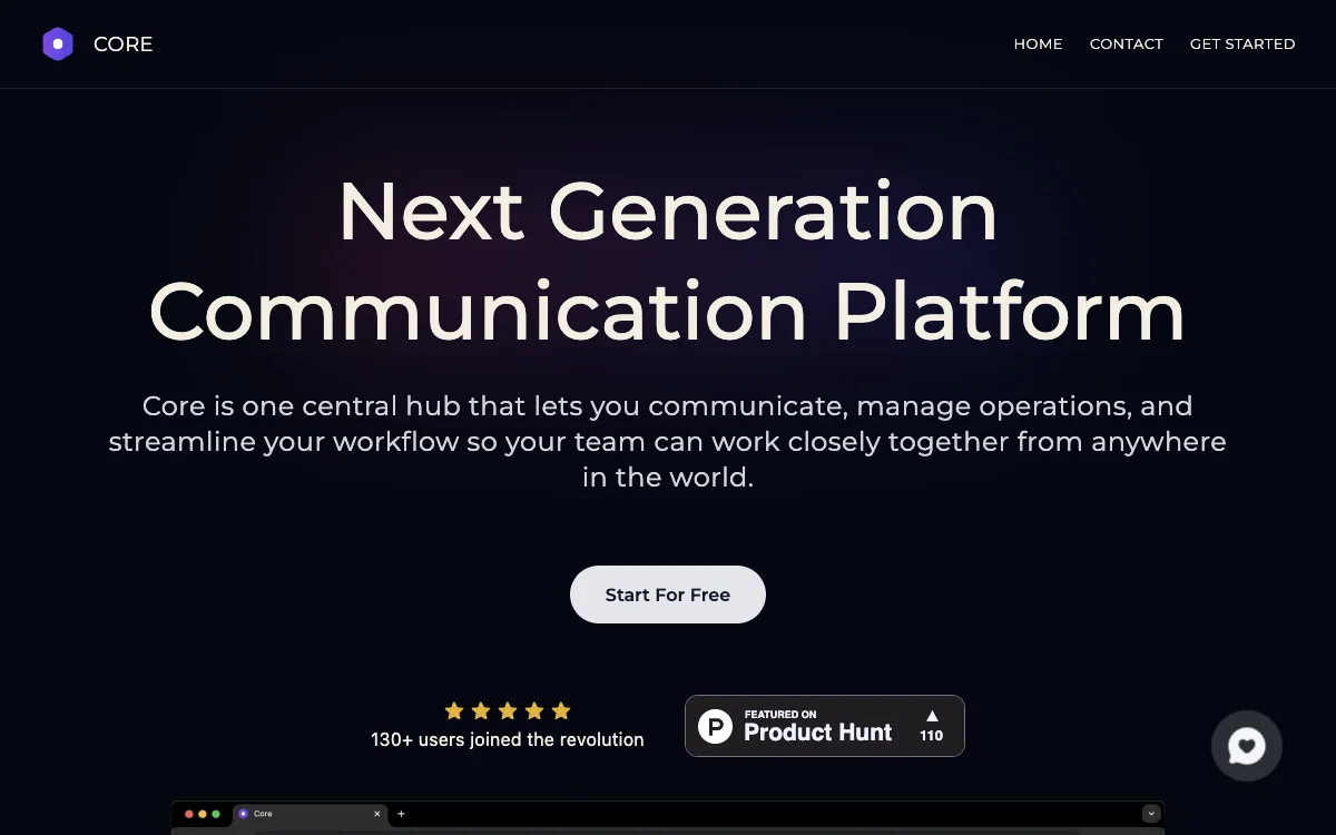 Core - The AI-Powered Communication Platform for Seamless Team Collaboration