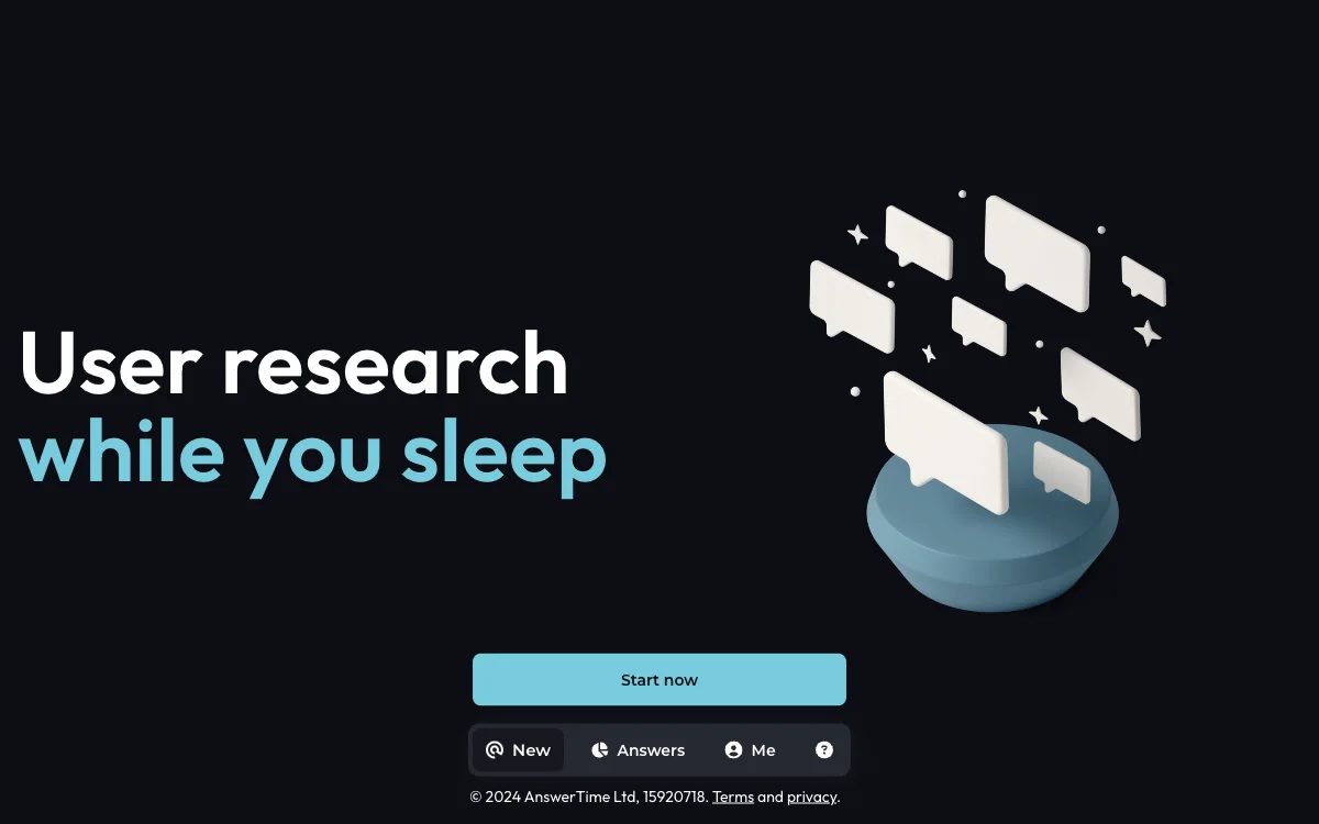 AnswerTime: Streamlining User Research with AI