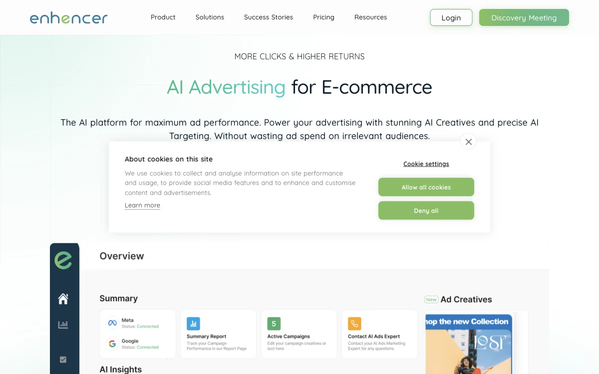 Maximize Ad Performance with AI Advertising for E-commerce