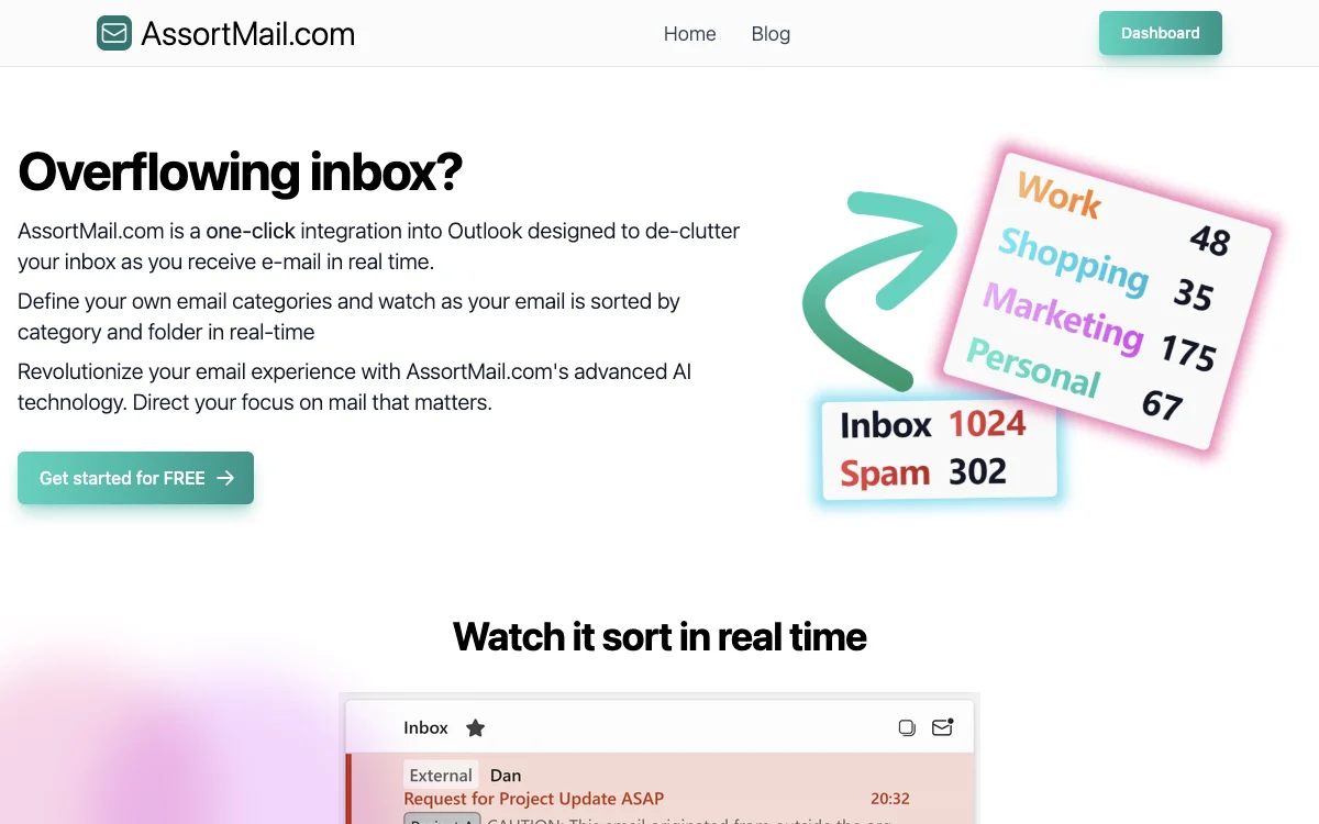 AssortMail.com: Transform Your Email Experience