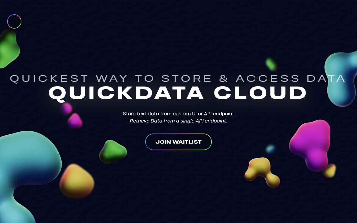 QuickData Cloud: The Quickest Way to Store and Access Data with AI-Enhanced Features