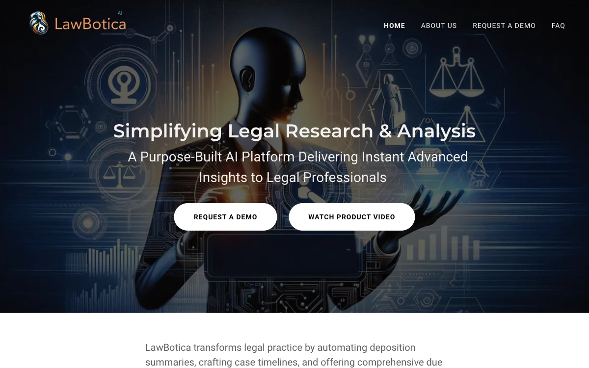 LawBotica: Transforming Legal Practices with AI