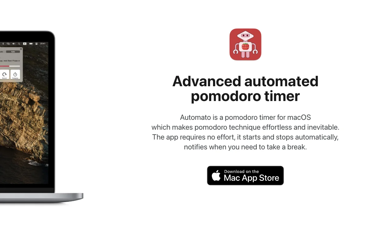 Automato: The AI-Powered Pomodoro Timer for macOS Boosting Productivity