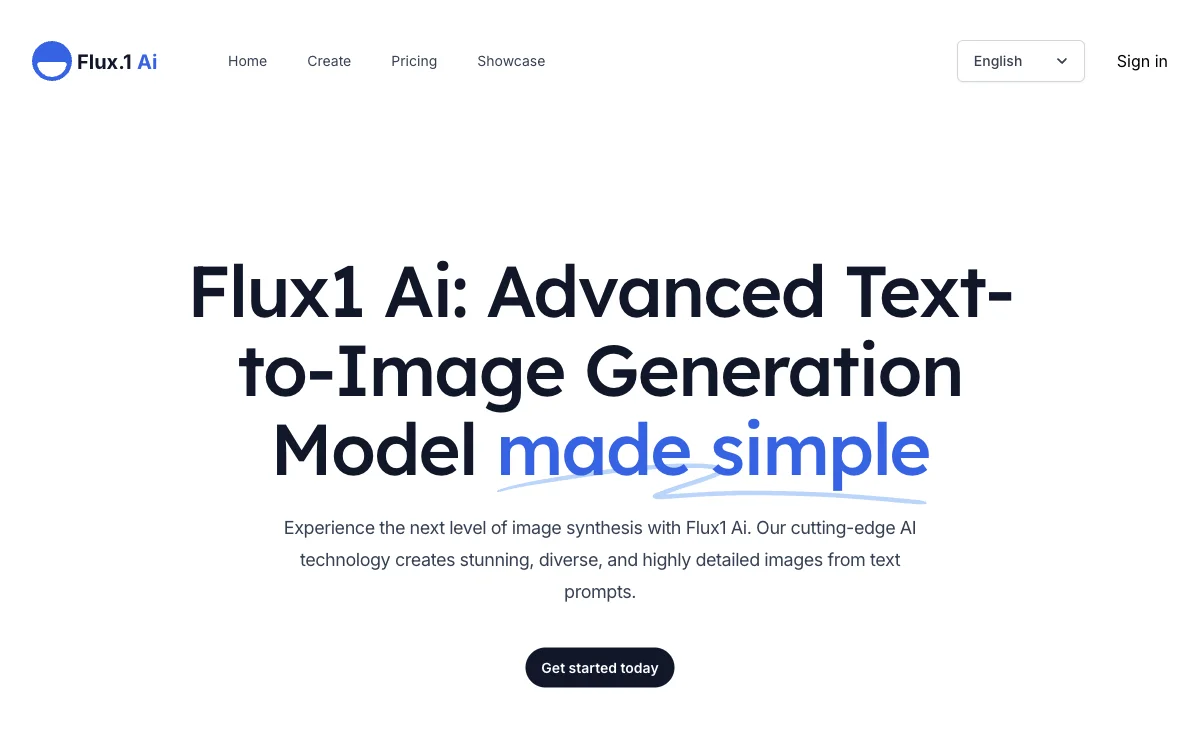 Flux1 Ai：先进的文本到图像生成模型