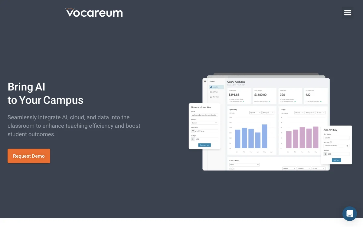 Vocareum: Empowering Educators with AI for Enhanced Teaching and Student Outcomes