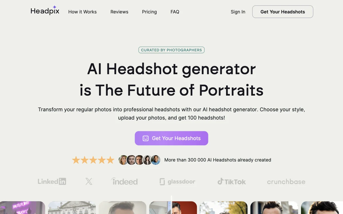 AI Headshot Generator by Headpix: Professional Headshots Made Easy