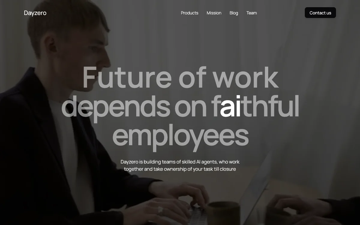 Dayzero.ai: Empowering Businesses with AI Teams