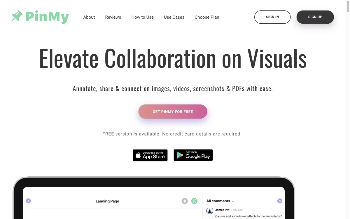 PinMy: Streamline Visual Collaboration with AI