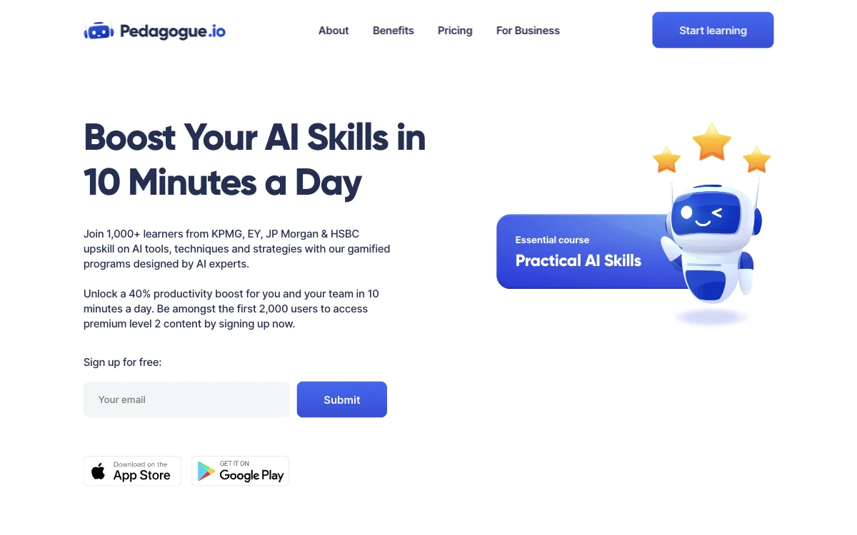 Pedagogue: Boost Your Skills with AI-Powered Upskilling