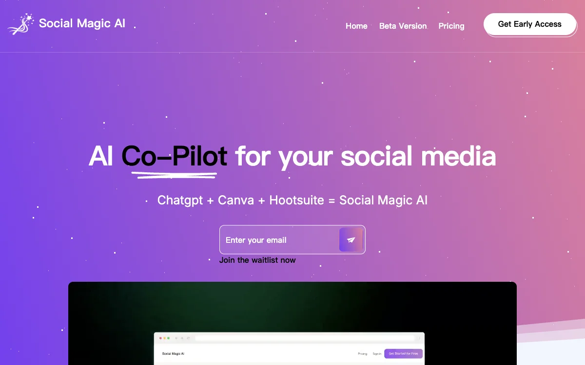 Social Magic AI: Boost Your Social Media Engagement with AI-Powered Content Creation