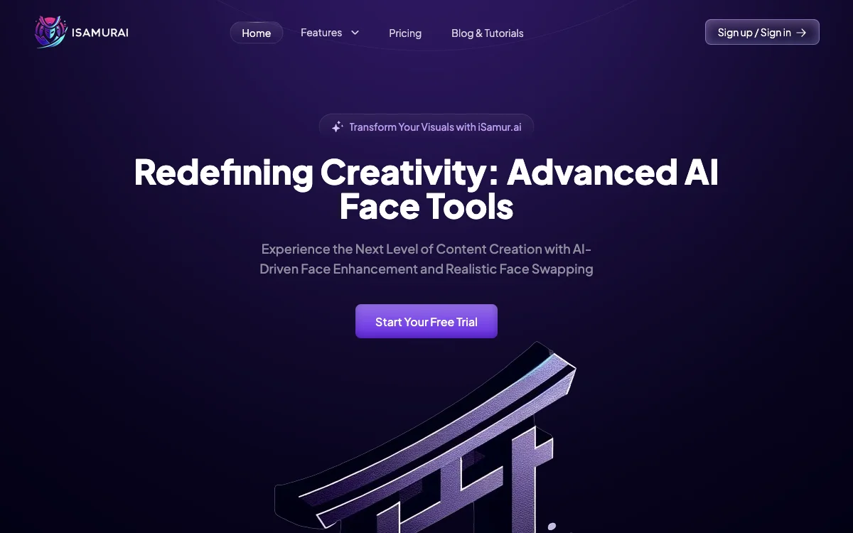 iSamur.ai: Elevate Your Visual Content Creation with AI-Powered Face Tools