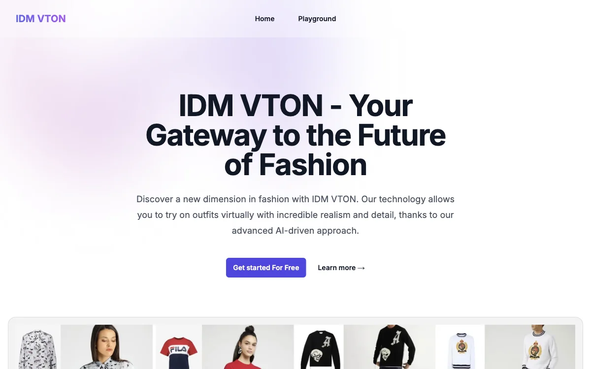 IDM VTON: Your AI-Powered Virtual Try-On Solution for Fashion Exploration