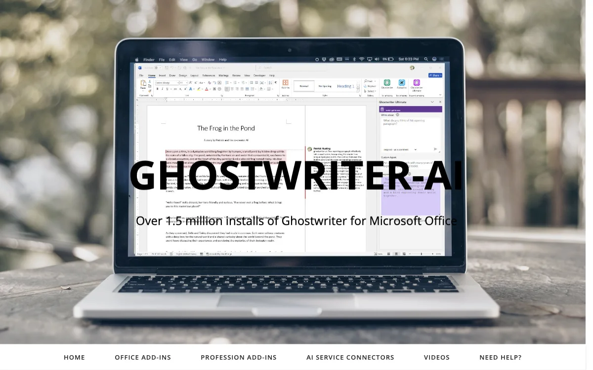 Ghostwriter-AI：提升Microsoft Office写作效率的得力助手